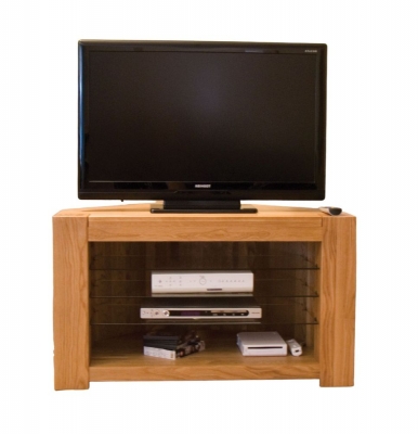 Product photograph of Homestyle Gb Trend Oak Corner Tv Unit from Choice Furniture Superstore