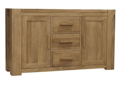 Product photograph of Homestyle Gb Trend Oak Large Sideboard from Choice Furniture Superstore