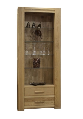 Product photograph of Homestyle Gb Trend Oak Tall Bookcase from Choice Furniture Superstore