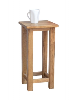 Product photograph of Homestyle Gb Rustic Oak Occasional Lamp Table from Choice Furniture Superstore