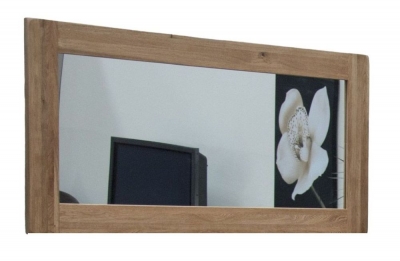 Product photograph of Homestyle Gb Rustic Oak Rectangular Large Mirror - 64cm X 120cm from Choice Furniture Superstore