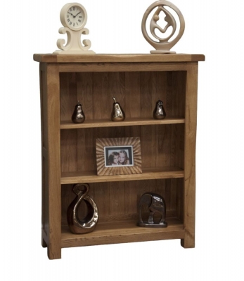 Product photograph of Homestyle Gb Rustic Oak Small Bookcase from Choice Furniture Superstore