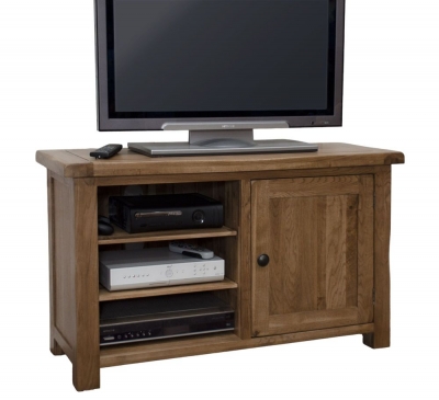 Homestyle GB Rustic Oak TV Cabinet