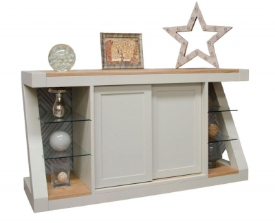 Product photograph of Homestyle Gb Z Painted Medium Sideboard from Choice Furniture Superstore