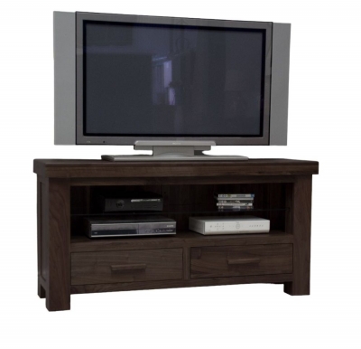 Product photograph of Homestyle Gb Walnut Tv Unit from Choice Furniture Superstore