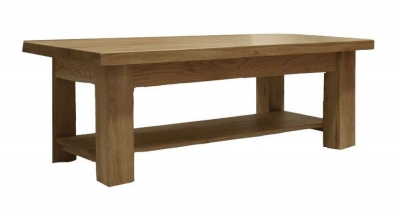 Product photograph of Homestyle Gb Vermont Oak Large Coffee Table from Choice Furniture Superstore
