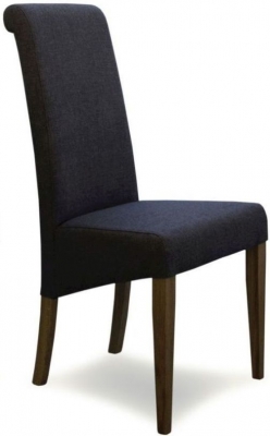 Product photograph of Homestyle Gb Italia Stone Fabric Dining Chair Sold In Pairs from Choice Furniture Superstore