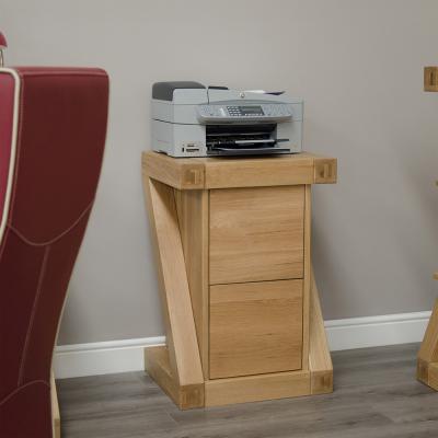 Homestyle Gb Z Designer Oak Filing Cabinet
