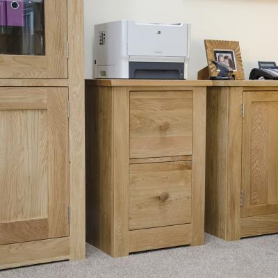 Homestyle Gb Torino Oak Filing Cabinet
