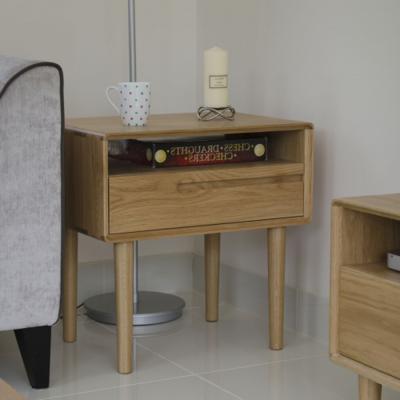 Homestyle Gb Scandic Oak Lamp Table