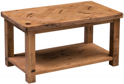Product photograph of Homestyle Gb Aztec Oak Coffee Table from Choice Furniture Superstore