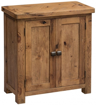 Product photograph of Oakland Oak Occasional Cupboard from Choice Furniture Superstore