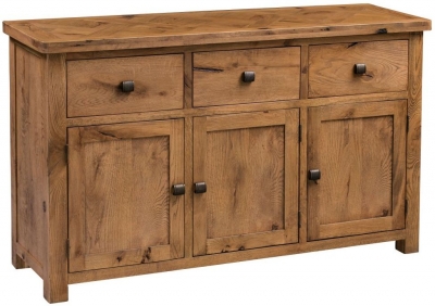 Product photograph of Homestyle Gb Aztec Oak Large Sideboard from Choice Furniture Superstore