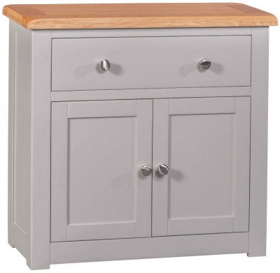 Product photograph of Homestyle Gb Diamond Painted Occasional Cupboard from Choice Furniture Superstore