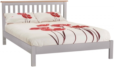 Product photograph of Homestyle Gb Diamond Painted Bed from Choice Furniture Superstore