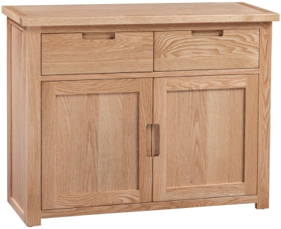 Product photograph of Homestyle Gb Moderna Oak Small Sideboard from Choice Furniture Superstore