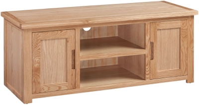 Product photograph of Homestyle Gb Moderna Oak Large Tv Cabinet from Choice Furniture Superstore