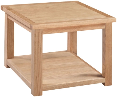 Product photograph of Homestyle Gb Moderna Oak Lamp Table from Choice Furniture Superstore
