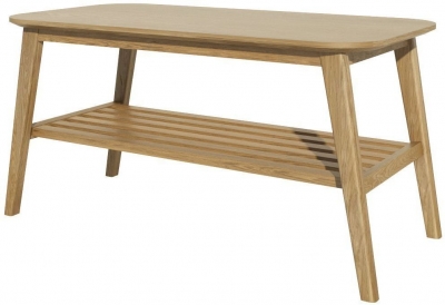 Product photograph of Homestyle Gb Scandic Oak Large Coffee Table from Choice Furniture Superstore