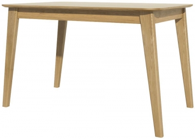 Product photograph of Homestyle Gb Scandic Oak Dining Table - 4 Seater from Choice Furniture Superstore