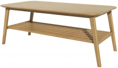 Product photograph of Homestyle Gb Scandic Oak Small Coffee Table from Choice Furniture Superstore