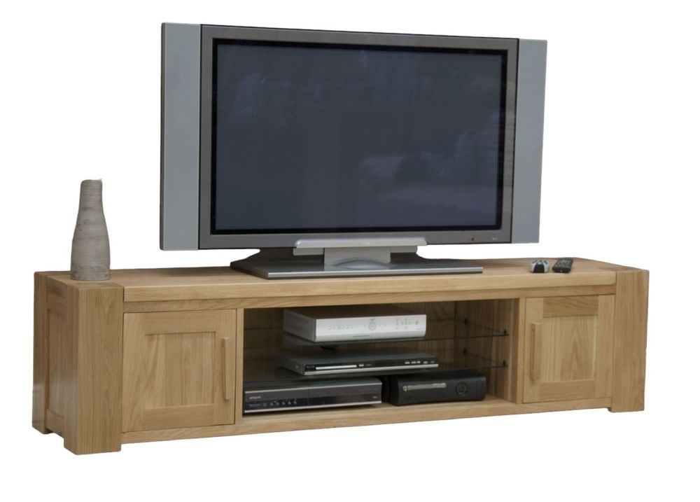 Homestyle GB Trend Oak Large TV Plasma Unit