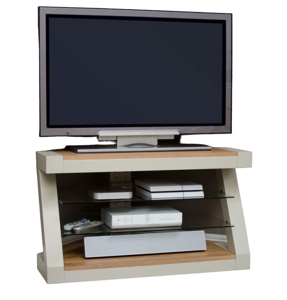 Z oak deals corner tv unit