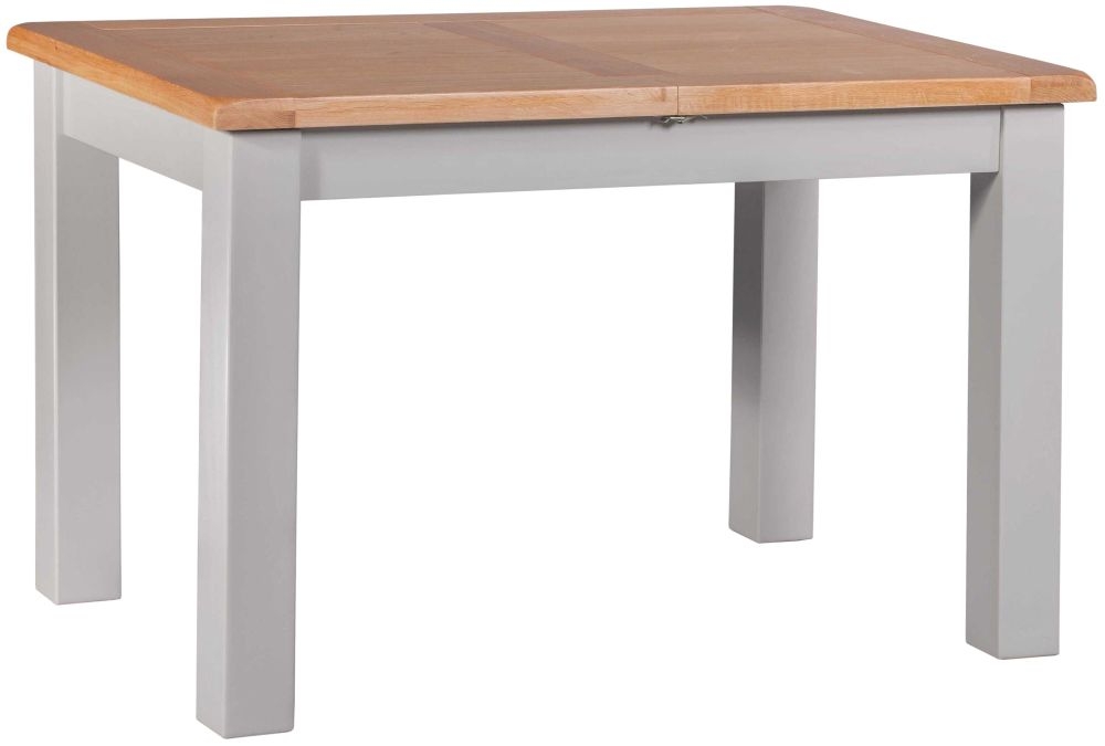 Homestyle GB Diamond Painted Small Extending Dining Table