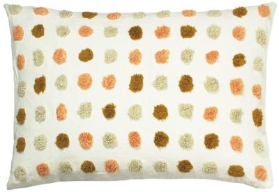 Linen House Haze Pink And Sand Tufted Pillowcase