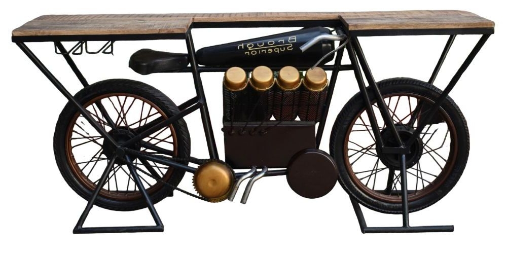 Malpe Black Bike Bar Stand