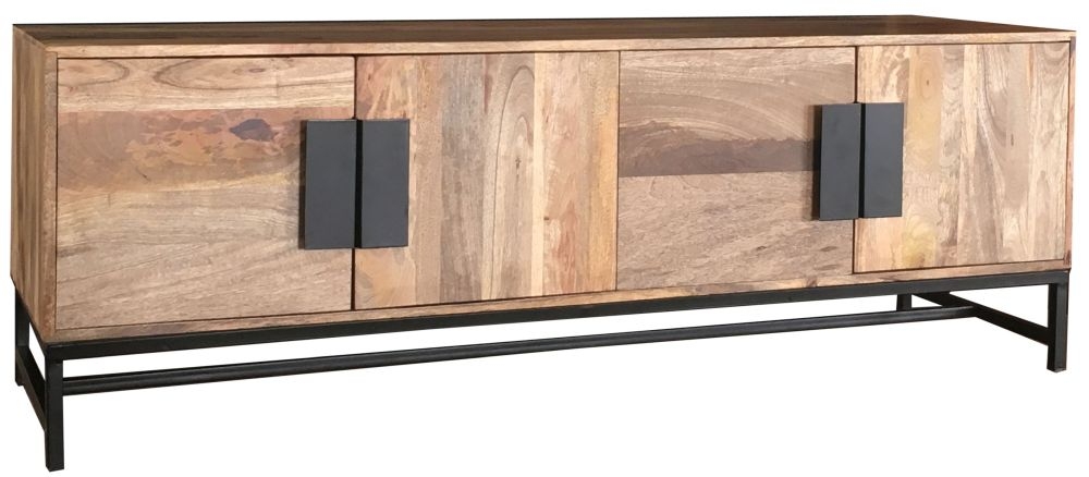 Daman Mango Wood 150cm Large TV Unit