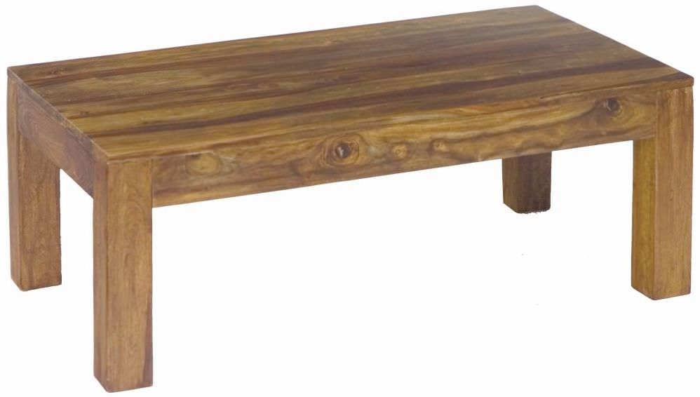 Barbil Solid Sheesham Wood 110cm Coffee Table