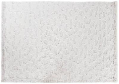 Doda Beige Polyester Rug 190cm X 140cm