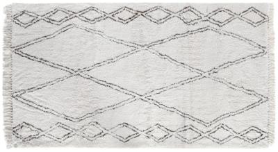 Gangtok Beige Polyester Rug 200cm X 140cm Tx210521