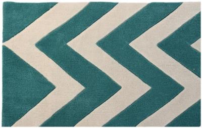 Hisar Two Colored Polyester Rug 160cm X 230cm