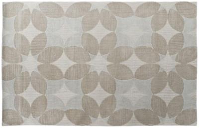 Konark Beige Polyester Rug 200cm X 290cm