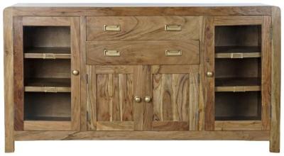 Baltimore Natural Acacia 150cm Medium Sideboard 2 Doors