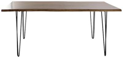 Dali 180cm Brown Acacia Wood Dining Table