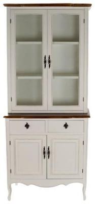 Macau White 4 Door Display Cabinet