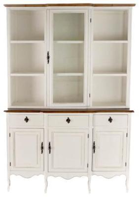 Macau White 4 Door 3 Drawer Display Cabinet