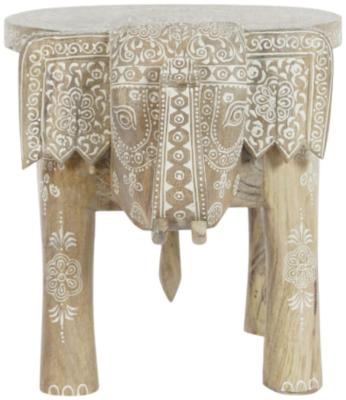 Loft Natural Mango Elephant Side Table