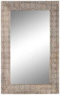 Zen Natural Wood Wall Mirror 765cm X 122cm