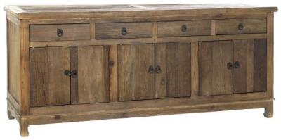 Vermont Aged Brown Wood 190cm Extra Large Sideboard