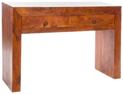 Quinn Brown Solid Wood Acacia Console Table