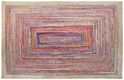 Morena Multi Coloured Fabric Rug 201cm X 292cm