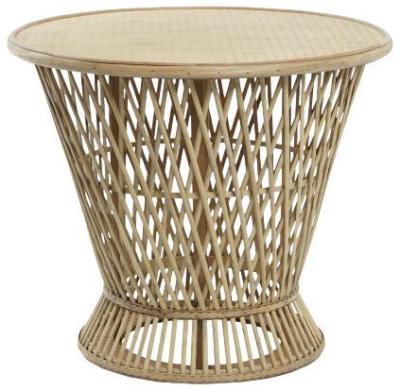 Urban Light Brown Bamboo Side Table