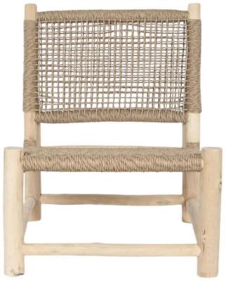 Natural Teak Outdoor Chair