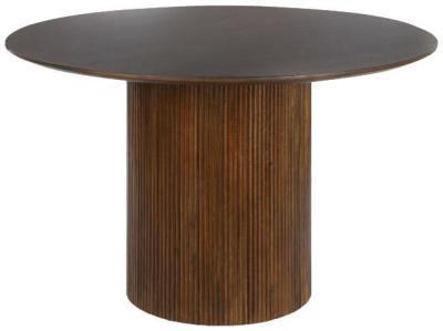 Modern Mango Wood 4 Seater Round Dining Table