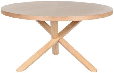 Scandi Natural 4 Seater Round Dining Table