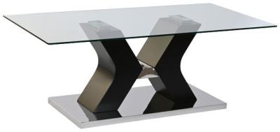 Modern Glass Top Coffee Table